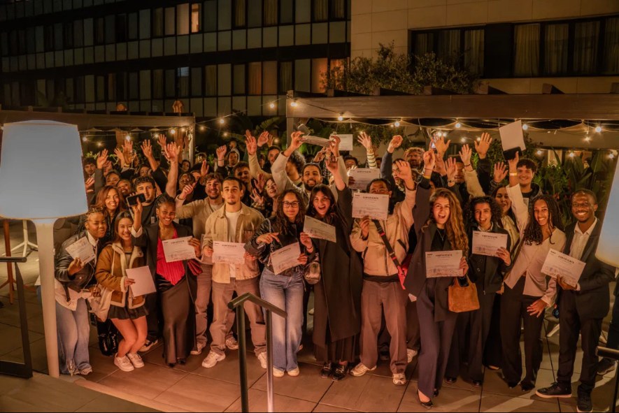 Learning Expedition Barcelone, remise des certificats